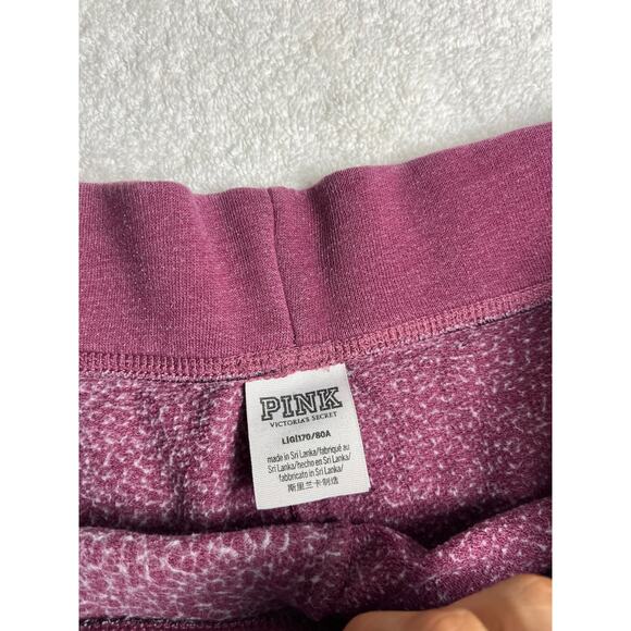 PINK Victoria’s Secret Maroon Lace Up Shorts - Picture 5 of 5